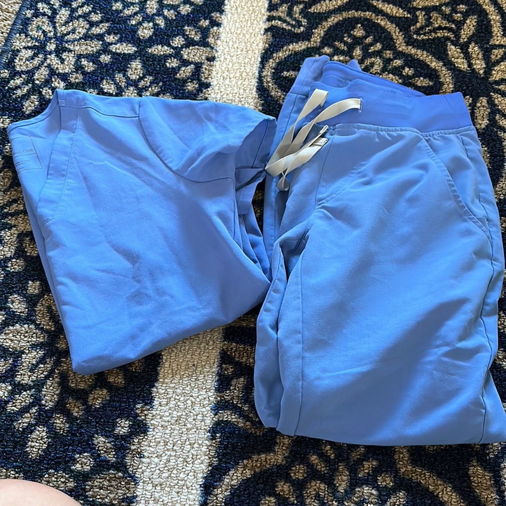 Figs Scrubs set Ceil blue